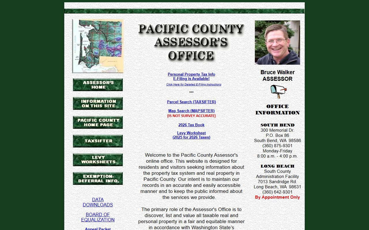 Pacific County Washington Property Tax Records