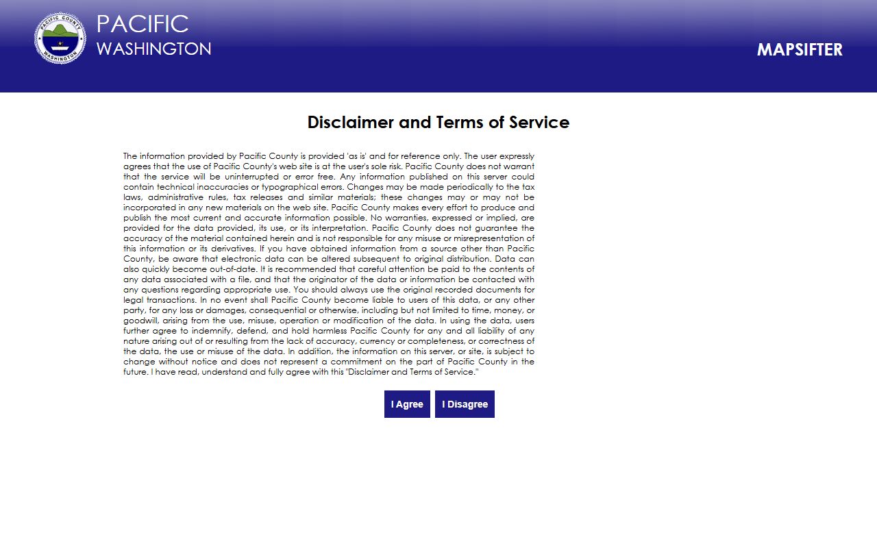 Pacific County Washington Property Tax Records