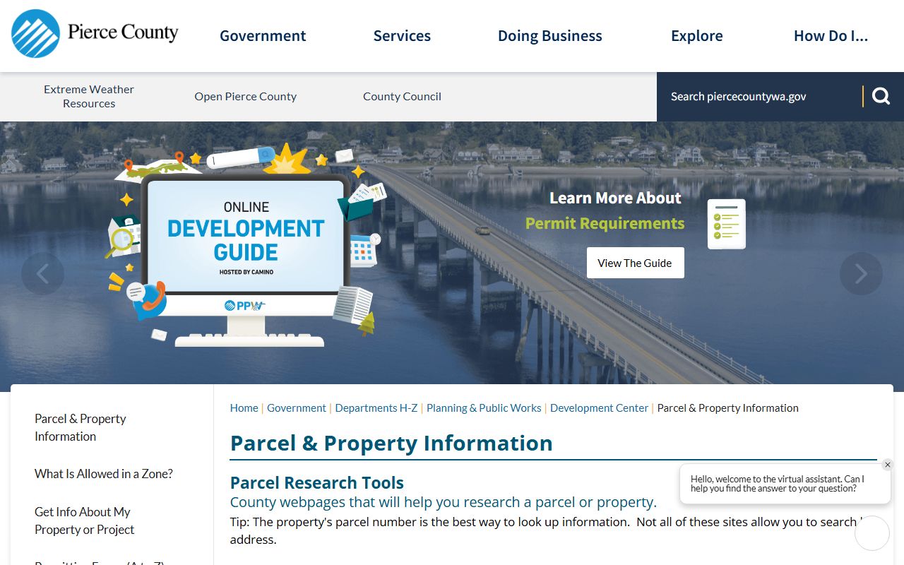 Pierce County Washington Property Tax Records