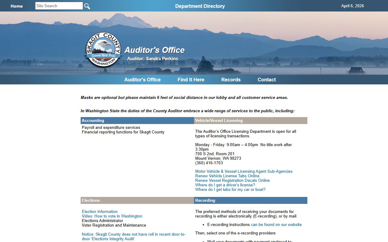 Skagit County Washington Property Tax Records